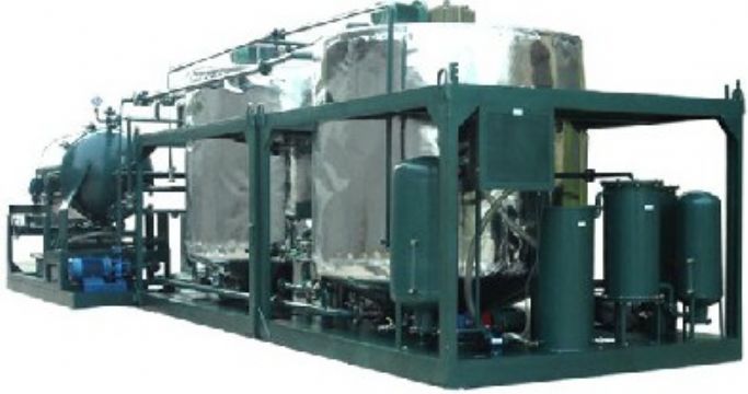 Engine Oil Purifier Plants With Vacuum Pump And Infrared System